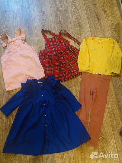 Пакет одежды для девочки р 110