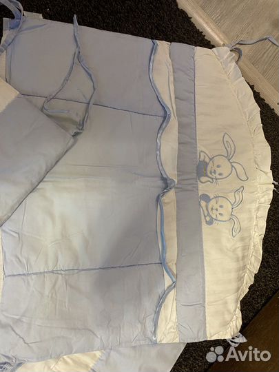 Бортики в детскую кроватку