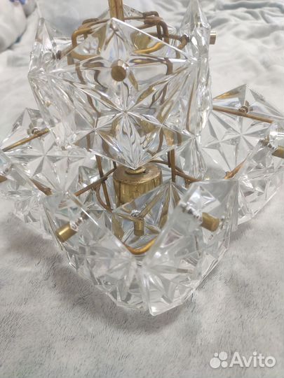 Люстра хрусталь СССР