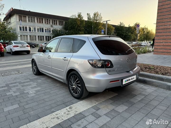 Mazda 3 1.6 МТ, 2007, 203 500 км