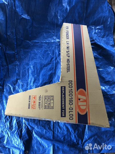 Renault logan 1 2005- Крыло переднее левое