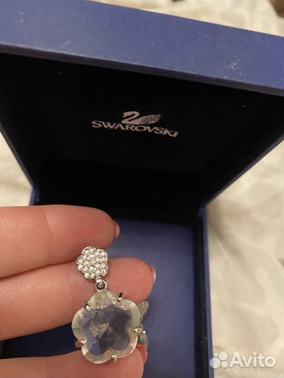 Swarovski серьги оригинал
