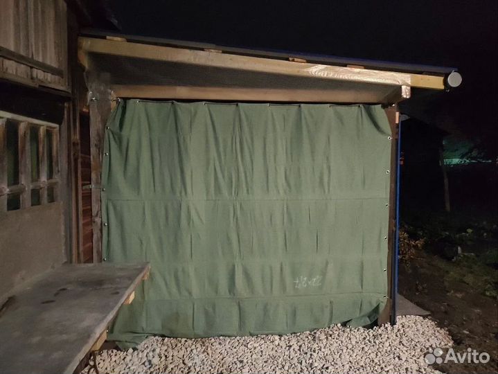 Брезентовая штора 2.4 х 1.2 400 грамм.м2 оп
