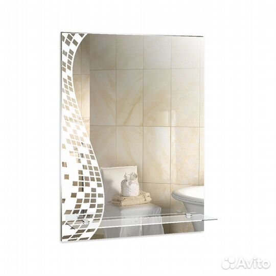 Зеркало loranto Пиксели 535х750