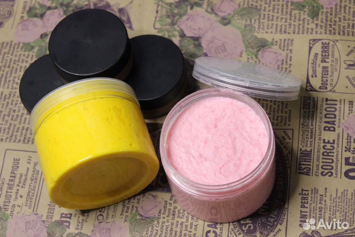 Крем мыло Суфле ручной работы