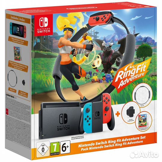 Nintendo switch ring fit