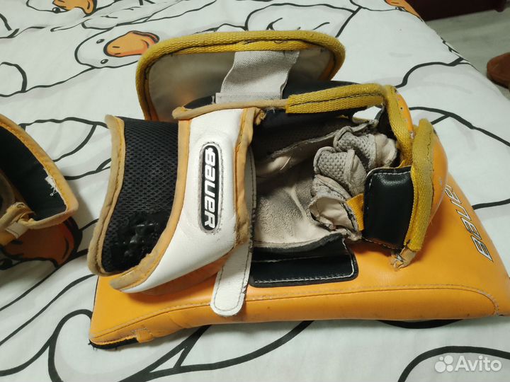 Вратарские блин ловушка bauer