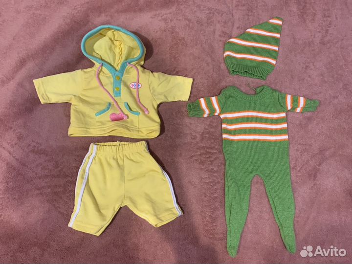 Одежда для кукол беби борн