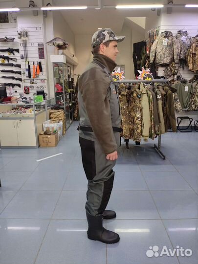 Вейдерсы забродный костюм KingHunter Water Zip