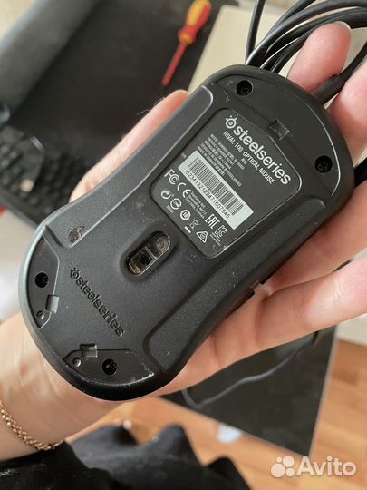 Игровая мышь steelseries rival 100