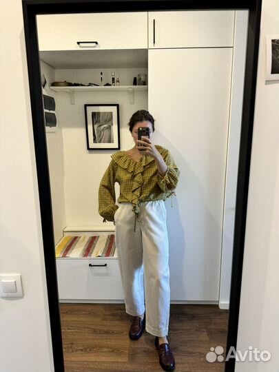 Хлопковые брюки COS