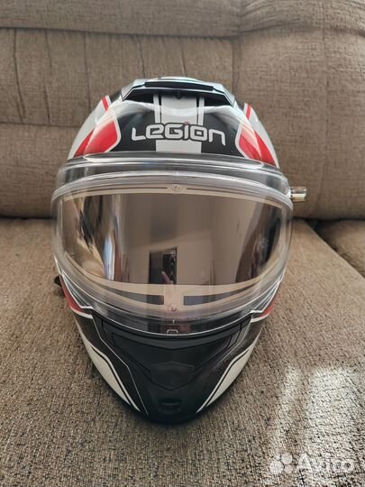 Шлем снегоходный мото