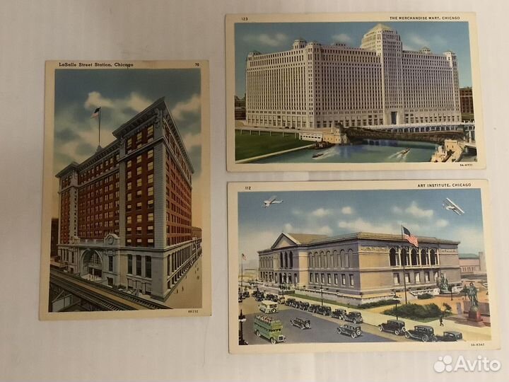 Старинные открытки США