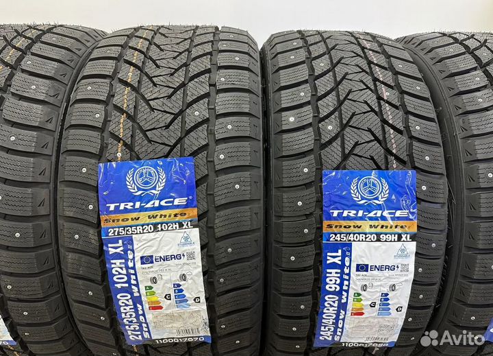Tri Ace Snow White II 245/40 R20 и 275/35 R20 21H