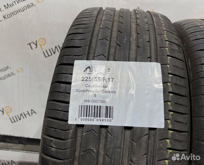 Continental ContiPremiumContact 5 225/55 R17 94Y