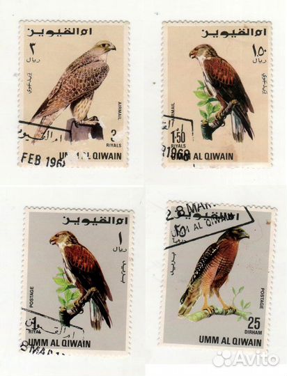 Марки Умм-эль-Кайвайн Бурунди