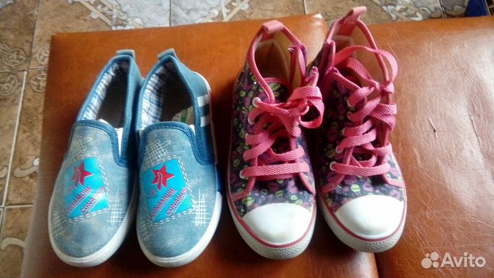 Слипоны и кеды