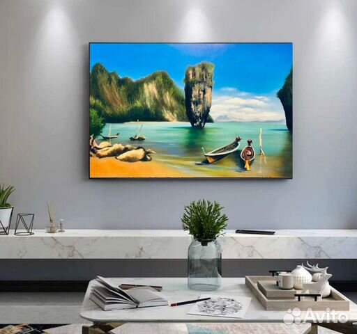 Картина маслом на холсте пейзаж