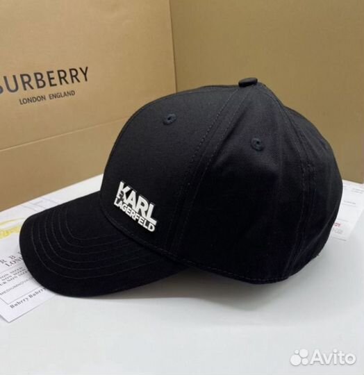 Karl lagerfeld бейсболка чёрная