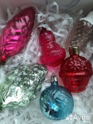 Елочные игрушки СССР Льдинки