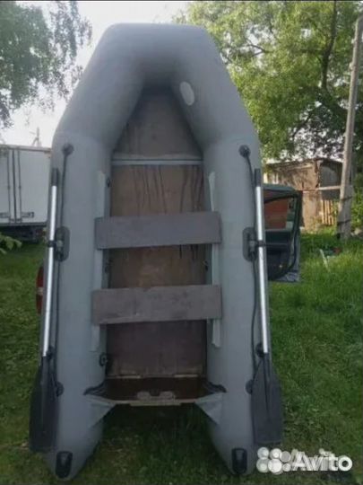 Лодка с мотором Хантер 290, двс sea pro 4 л.с
