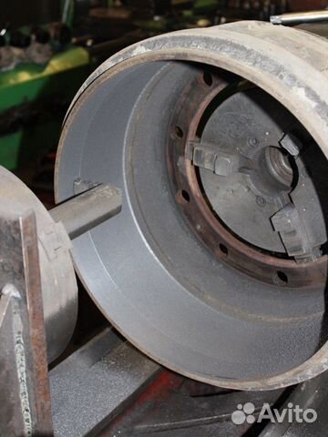 Проточка маховика,барабана тормозного грузовиков