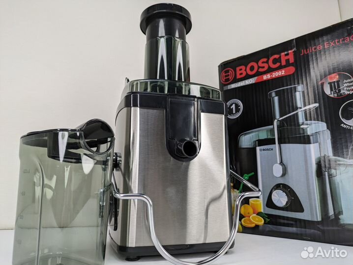Соковыжималка Bosch 1000вт 2000об/мин
