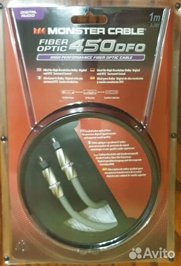 Кабель оптический Monster Fiber optic 450 dfo
