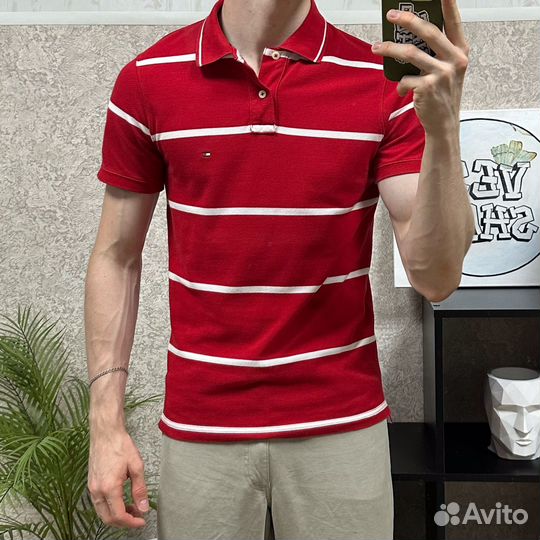 Поло Tommy Hilfiger Размер M Состояние Отличное