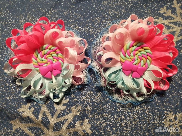 Резинка, бантики для волос