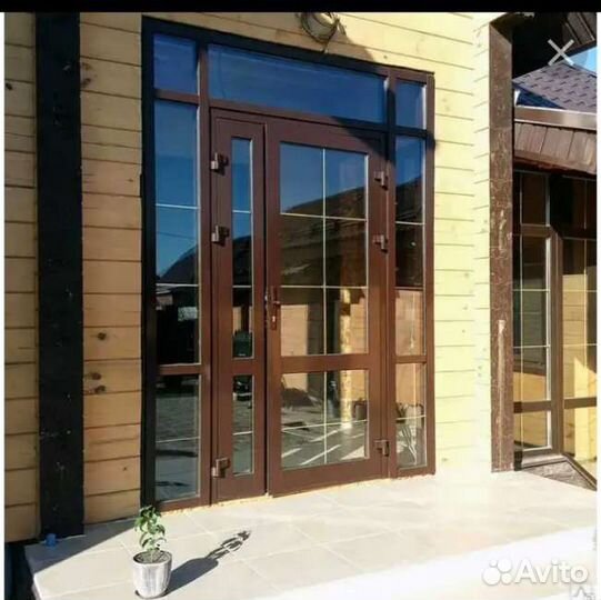 Пластиковые двери