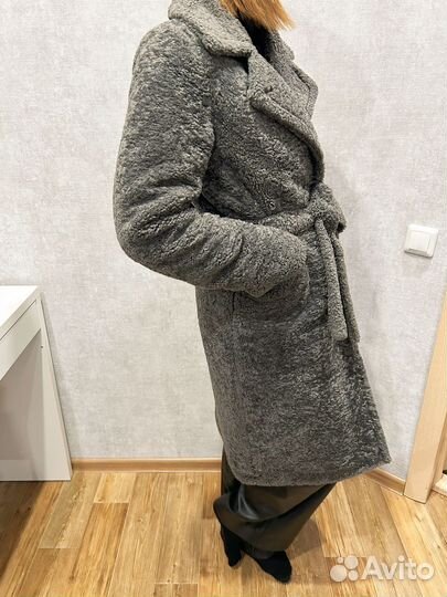 Экошуба Тедди S с верблюжьим утеплителем