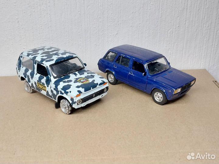 Масштабные модели LADA 