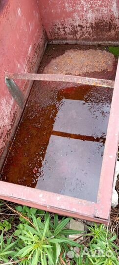 Бак для воды металлический