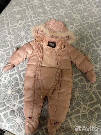 Комбинезон зимний на девочку