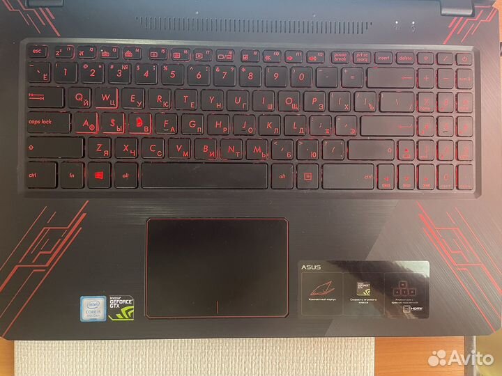 Ноутбук asus i5 8250U/16/ssd 512/GTX1050 2Gb