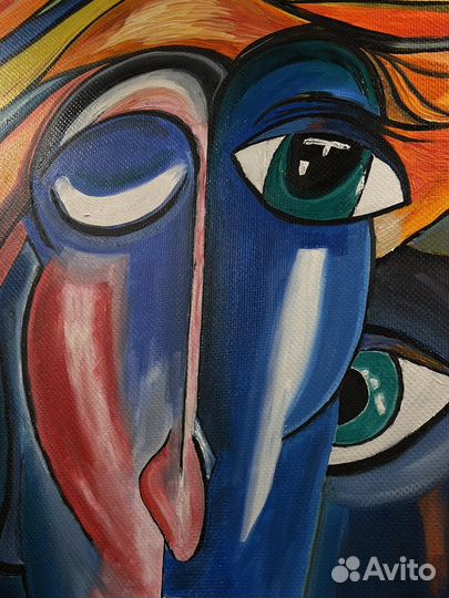 Картина маслом на холсте 100х66