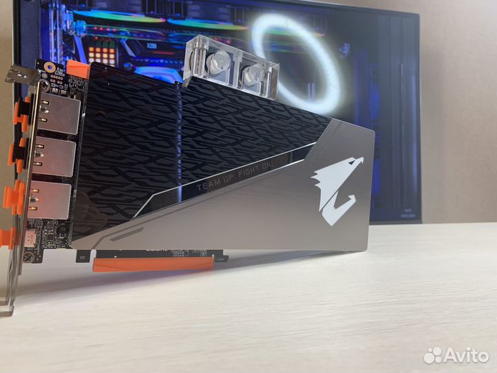 Видеокарта aorus RTX 2080 super waterforce WB