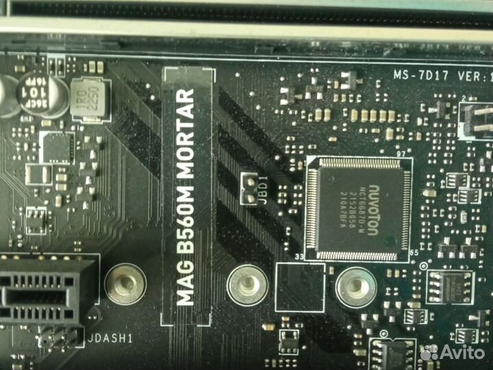 Материнская плата lga 1200 b560 с процессом i3