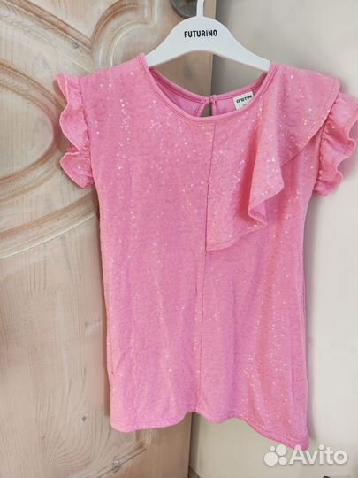 Вещи пакетом на девочку 110-122