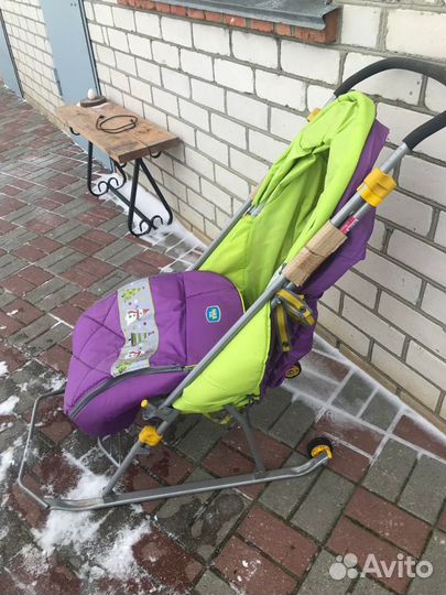 Коляска санки