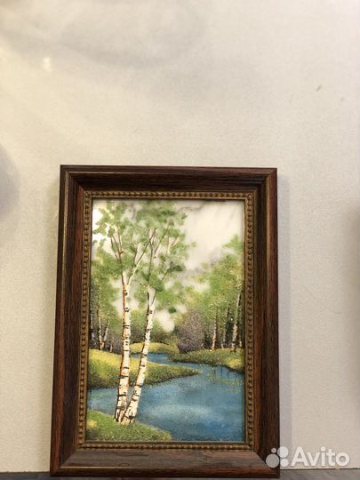 Картина на камне