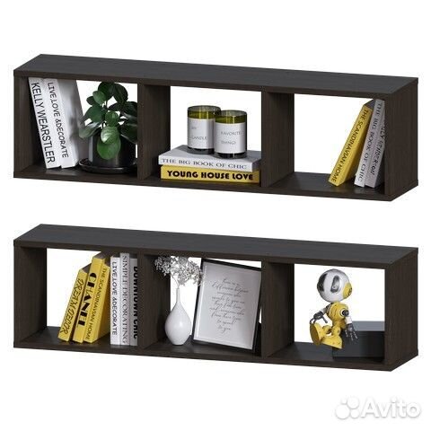 Настенная полка пд-3 Венге