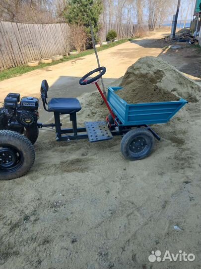 Мотоблок каскад с передним адаптором