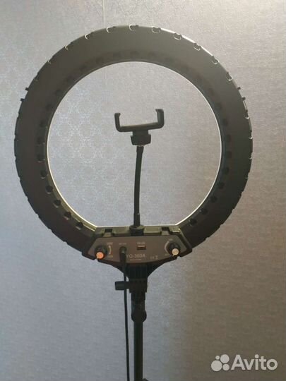 Кольцевая Лампа 35 см., Профессиональная YQ-360А