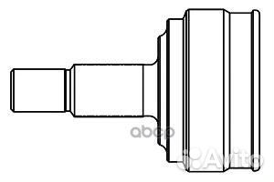 Шрус audi A2/skoda fabia/VW polo 2000 803027 GSP