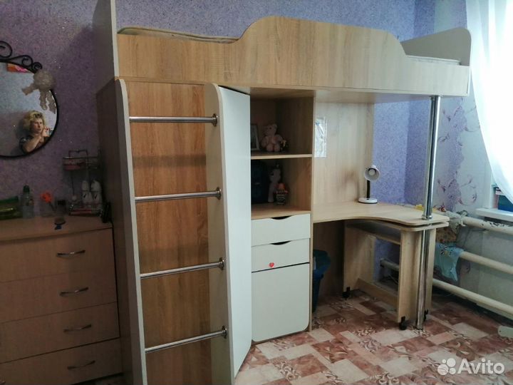 Кровать чердак