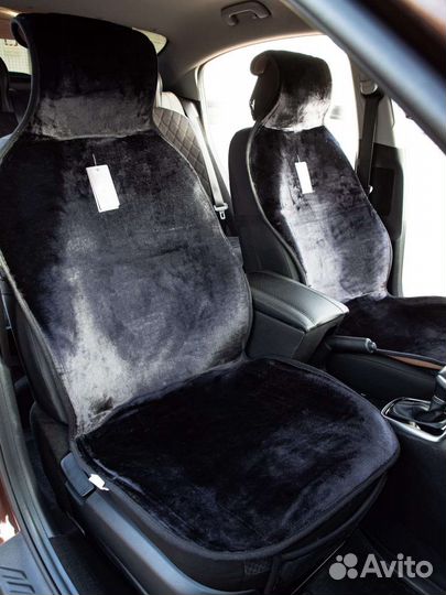 Меховые накидки на сидения