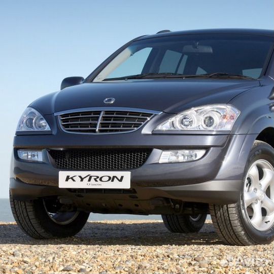 Бампер передний в цвет Ssang Yong Kyron 2