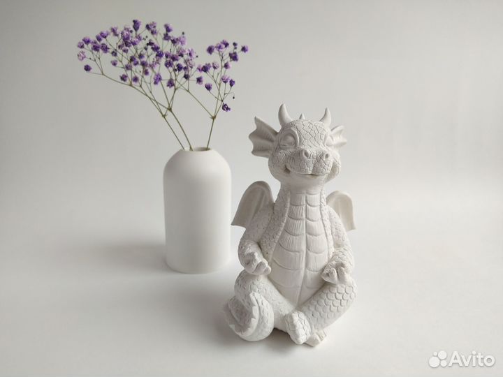 Дракон ручной работы, фигурка - символ 2024года